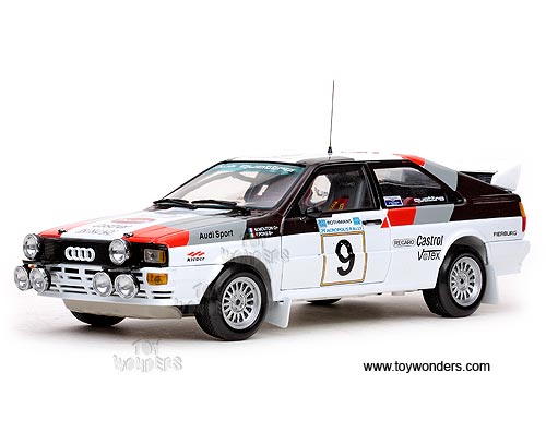 Audi Quattro Rally Race Car #9 M.Mouton/F.Pons